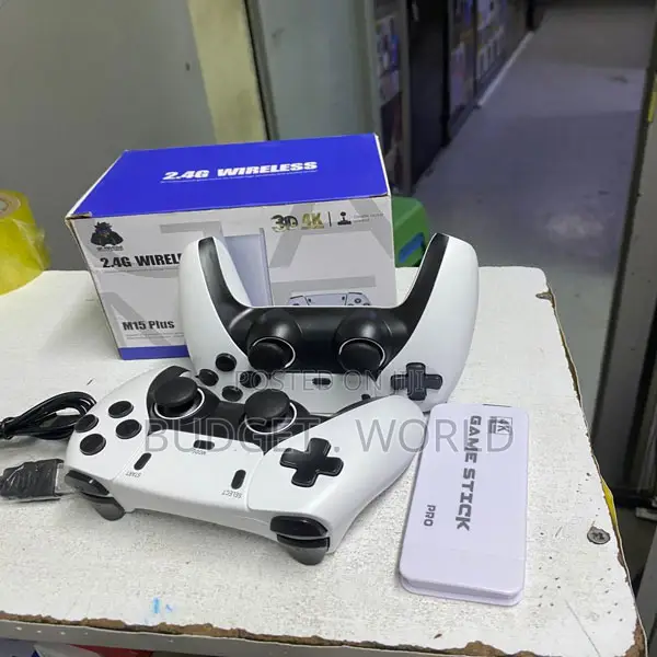 M15 Game Stick Mini Tv Handheld Game Console Wireless Gamepad