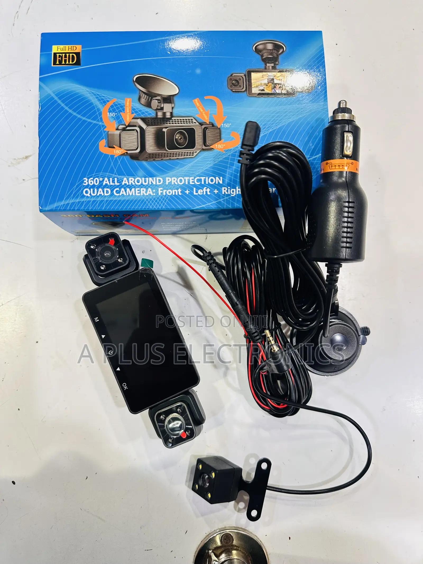 S22 4 Lens Dash Camera – 4-Channel Hd Dashcam System