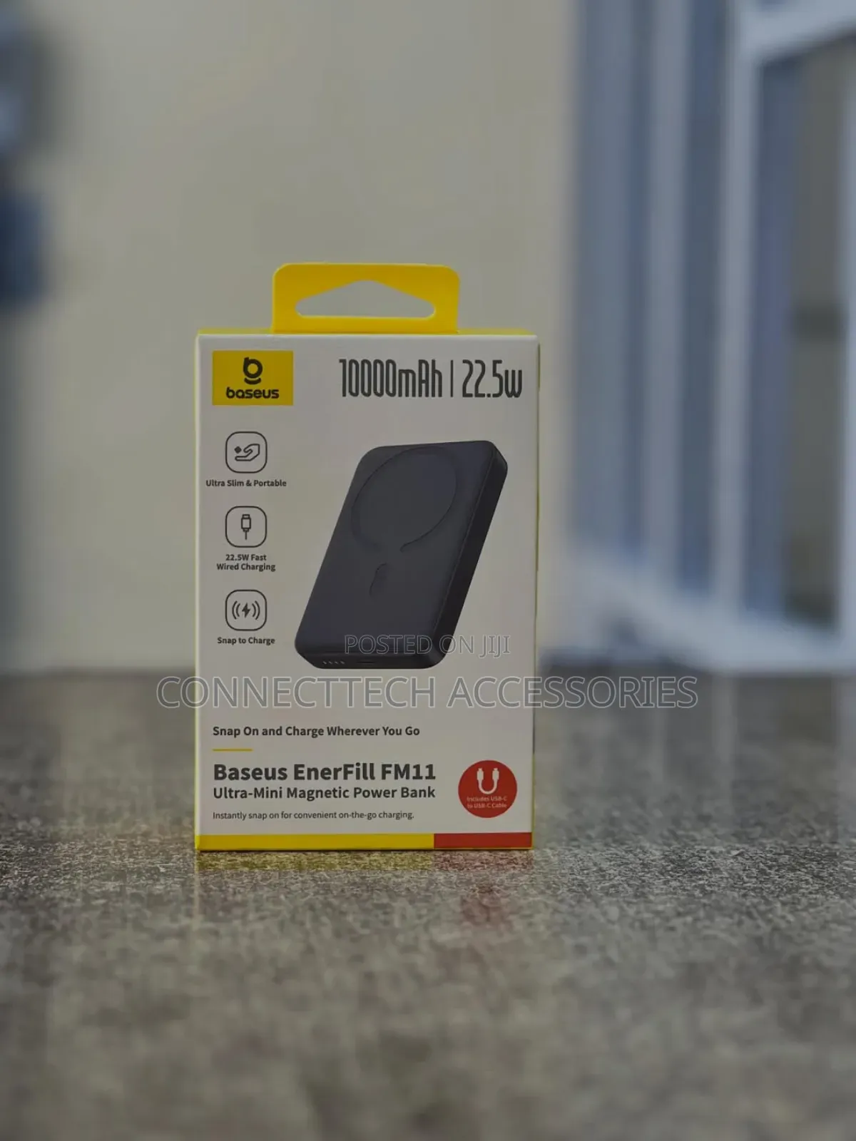 Baseus Enerfill Fm11 Magnetic Power Bank 10000mah 22.5w