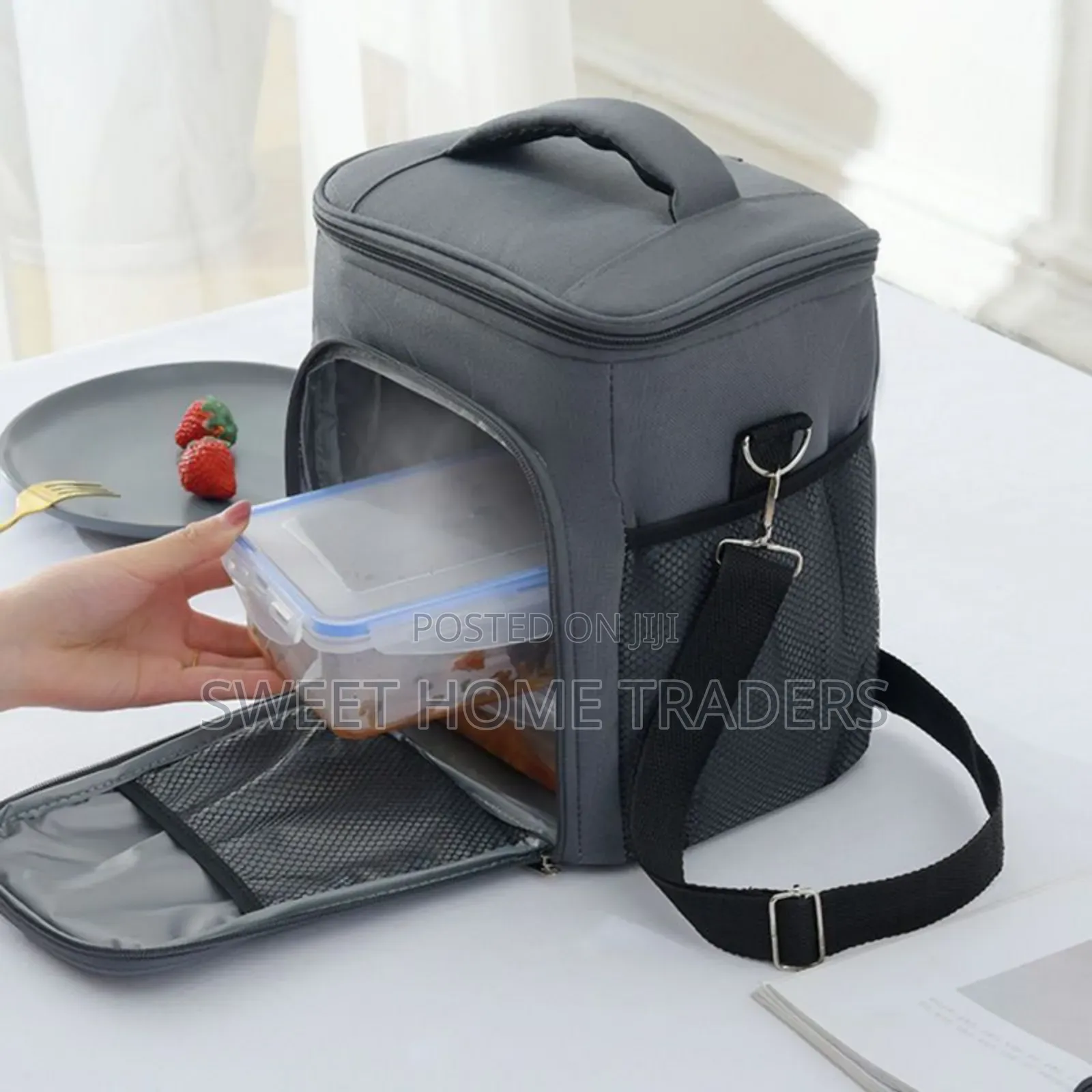 2 Compartment Insulated Lunch Bag
