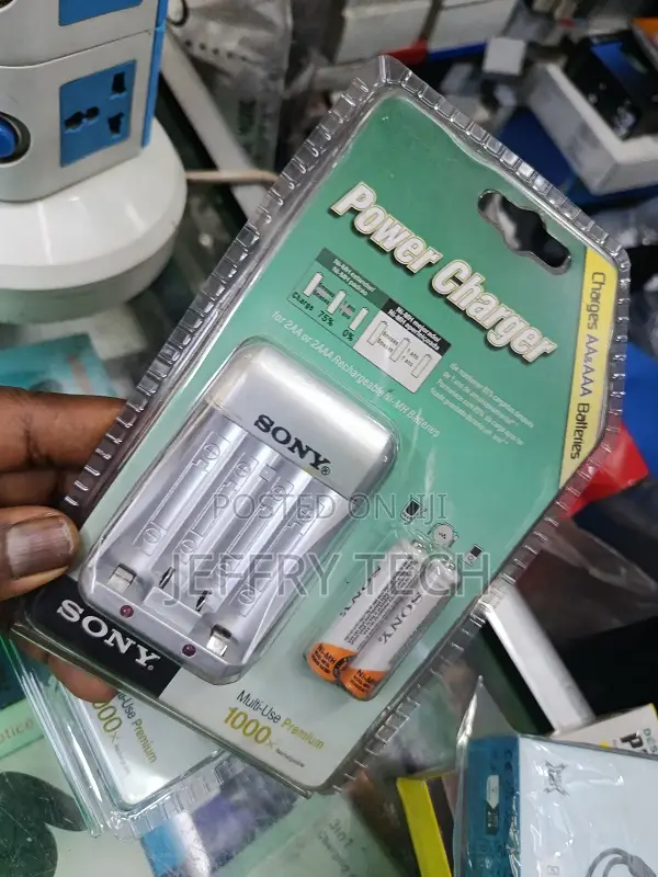 Sony Power Charger for Aa and Aaa Rechargeable Batteries