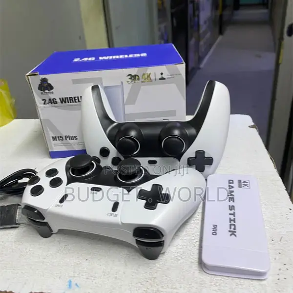 M15 Video Game Console - Hdmi, 2.4g Wireless Controller, 64gb,