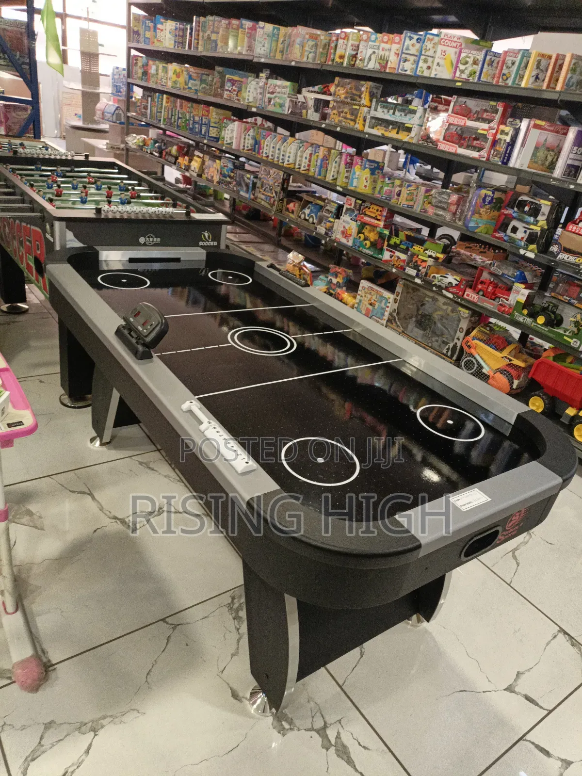 Commercial Air Hockey With Digital Timer