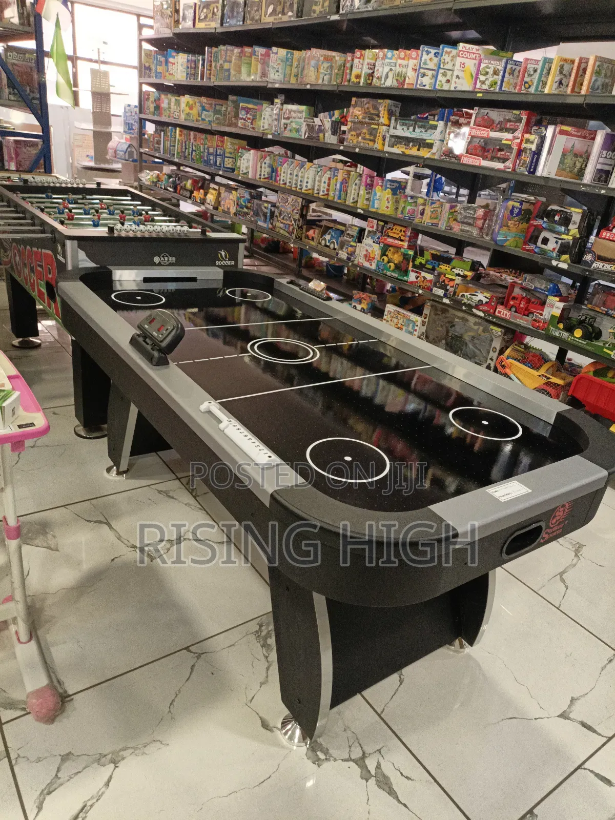 Commercial Air Hockey With Digital Timer