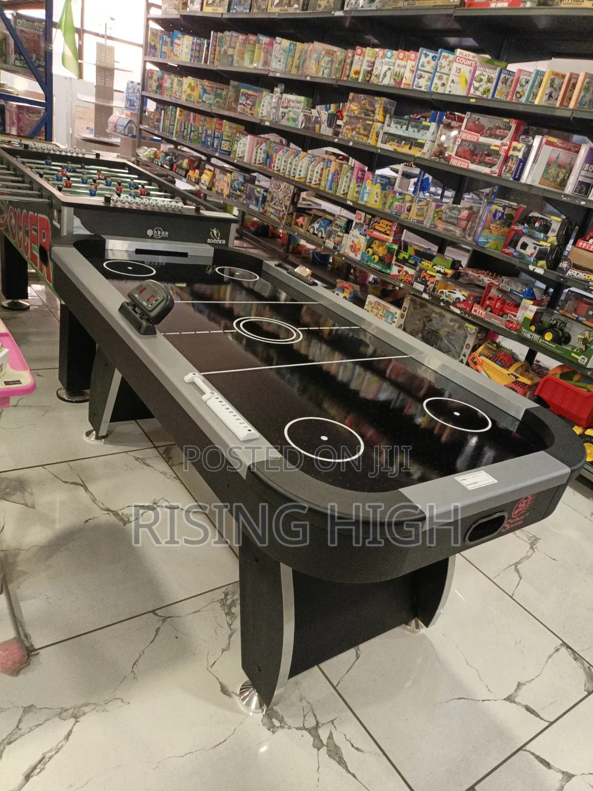 Commercial Air Hockey With Digital Timer