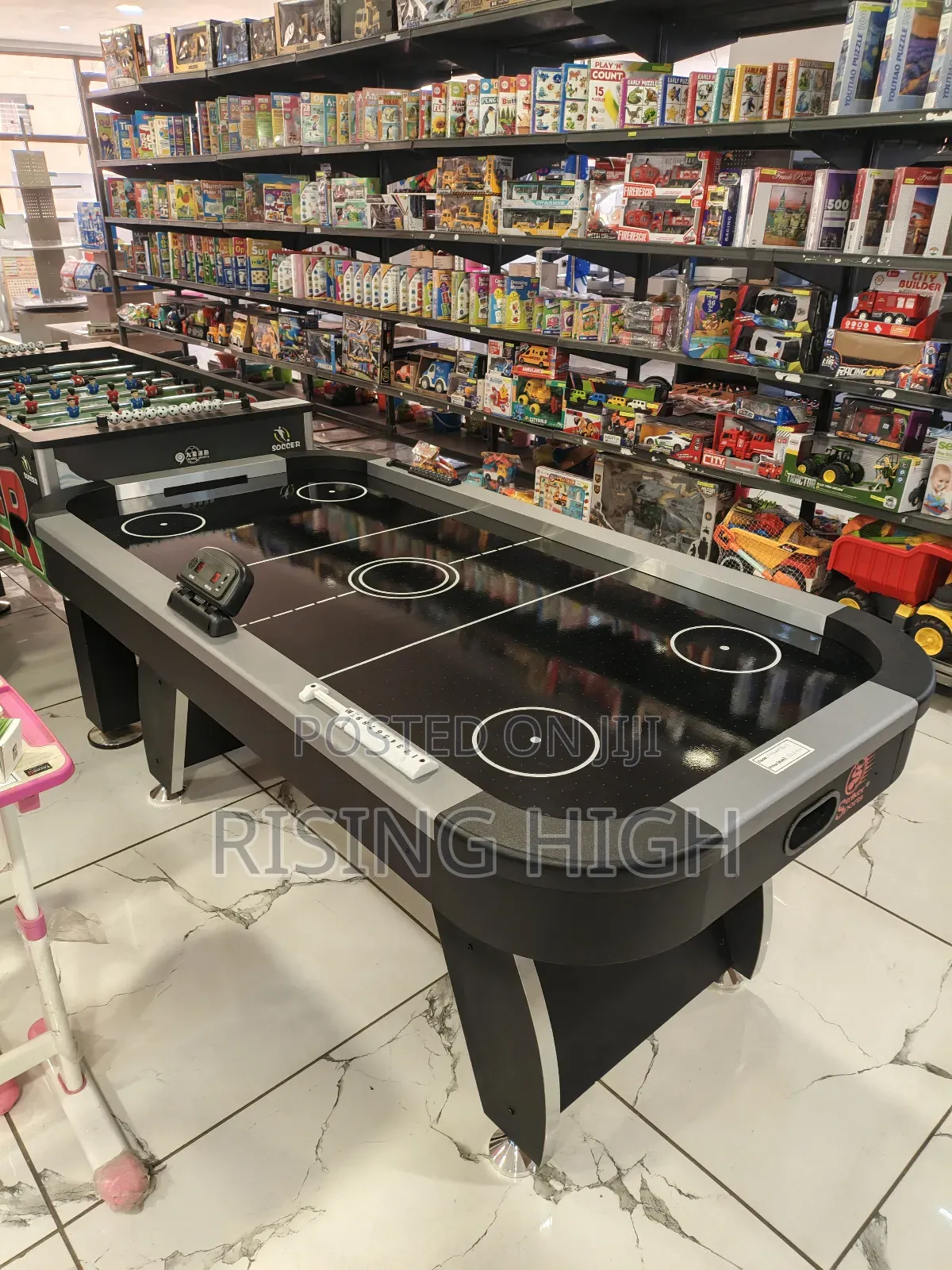 Commercial Air Hockey With Digital Timer