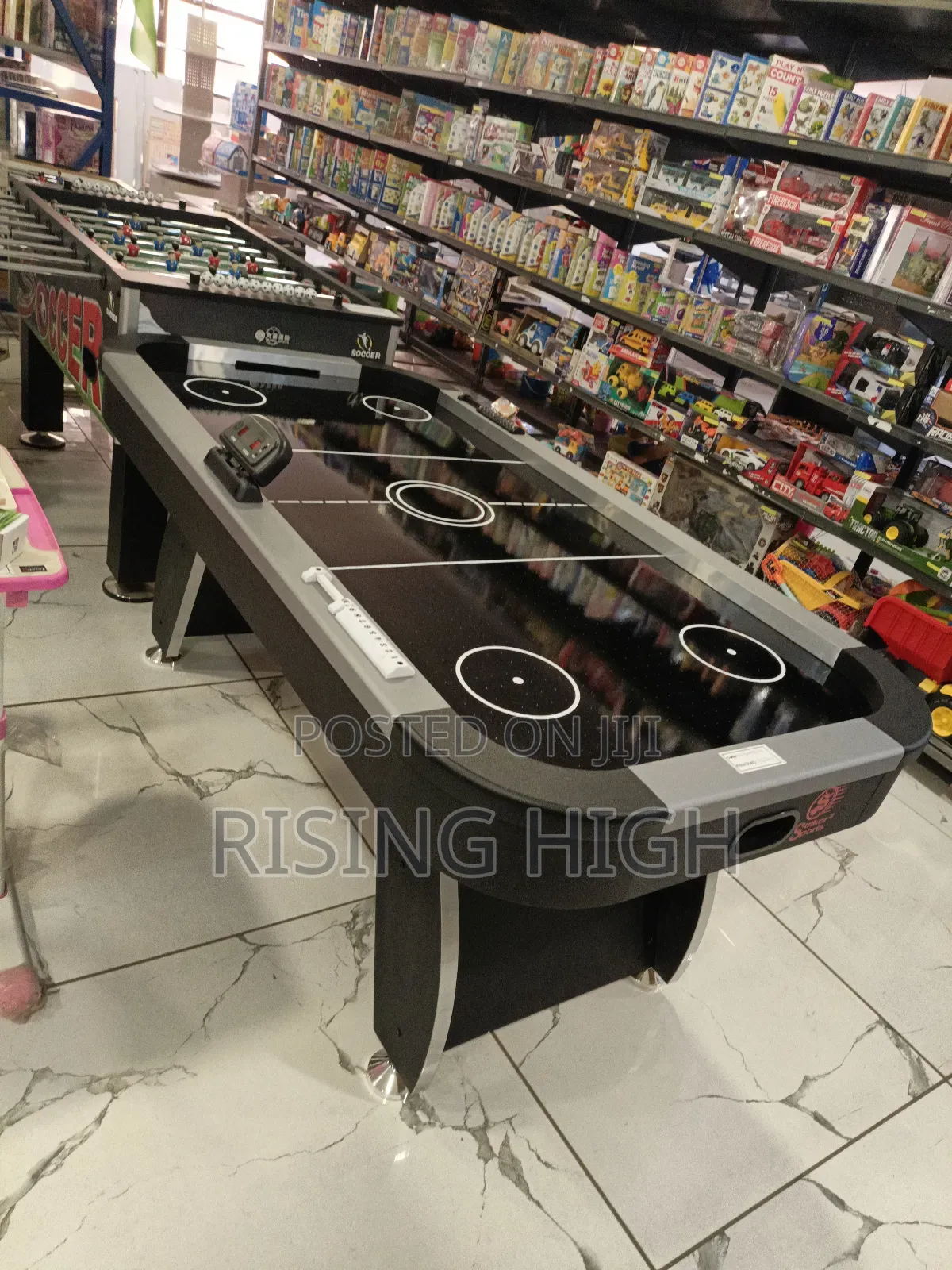 Commercial Air Hockey With Digital Timer