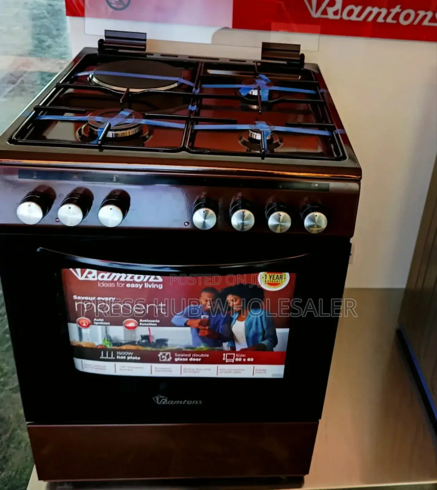 Ramtons Standing Cooker, Likely Model Rc/605 or a Similar Variant.