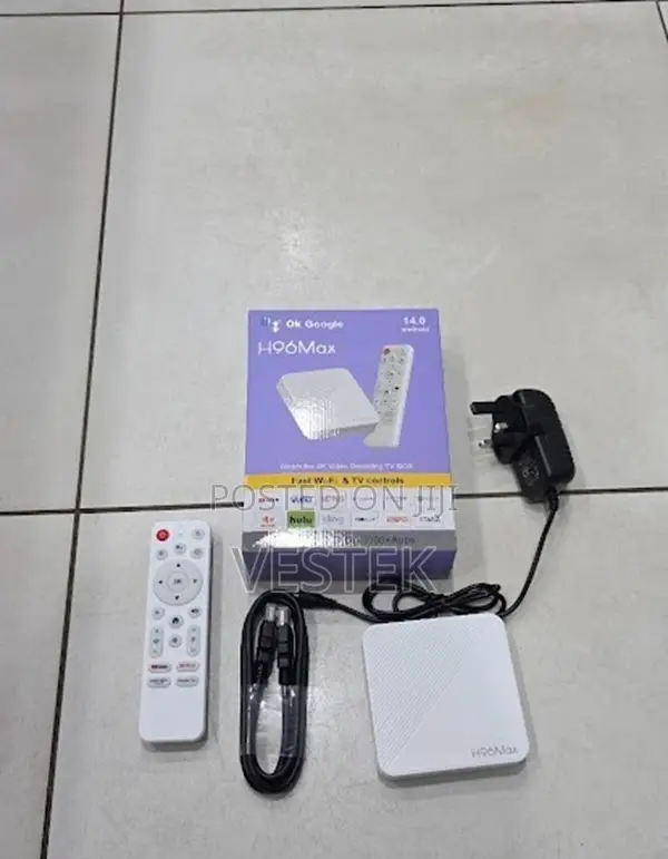 Android 14 Tv Box 2gb Ram 16gb Storage H96 Max Tv Box