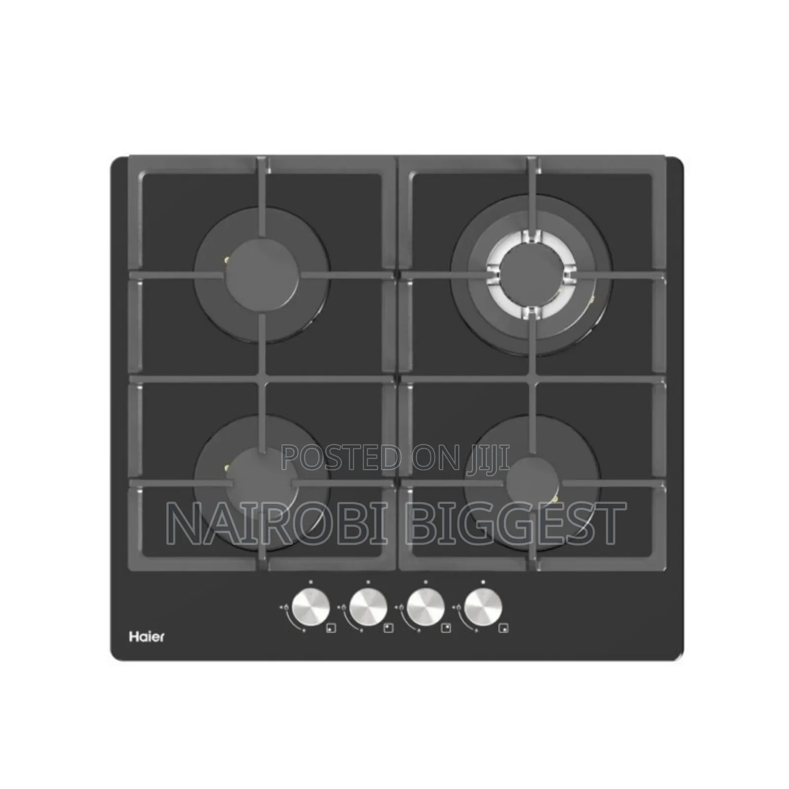 Haier 4-burner Built-in Cooker Hob-s460fbt – Tempered Glass Gas Hob