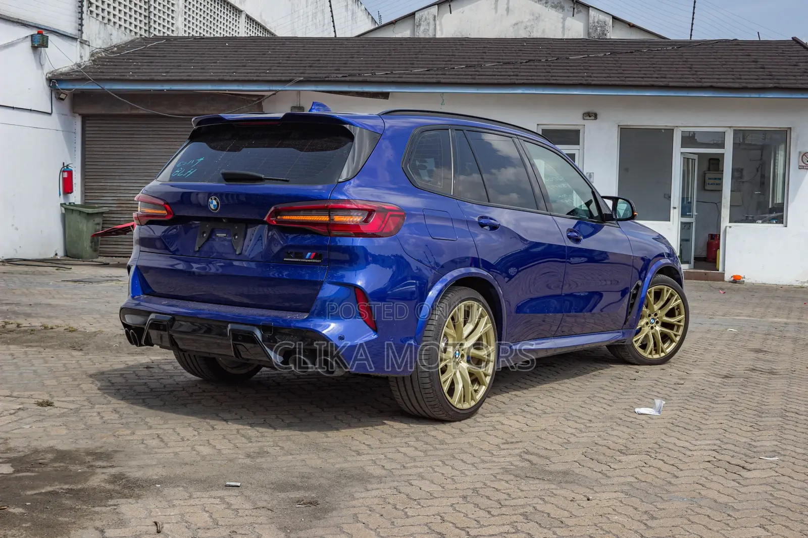 BMW X5 M 2020 Blue