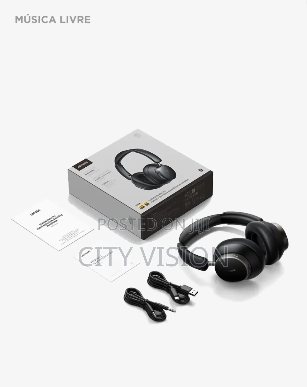 Ugreen Studio Pro Hybrid Active Noise Cancelling Headphones