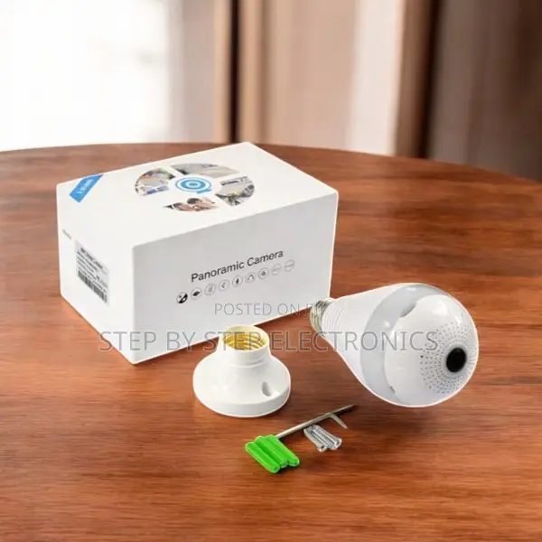 Home Security Bulb Camera 1080p With Two-Way Audio Motion Detection