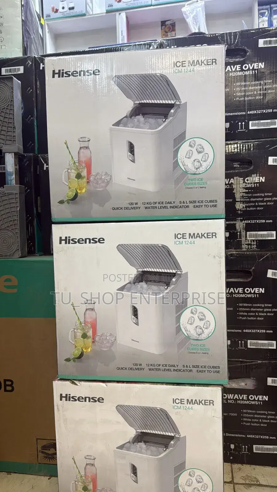 Hisense Ice Cube Maker – Fast Ice, Anytime Convenience