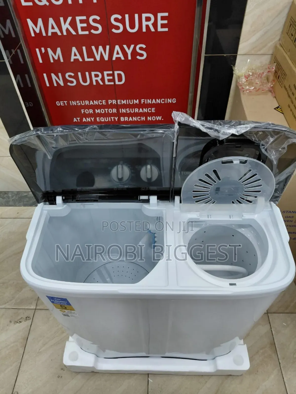 Tornado 7kgs Washing Machine- Wash/ Spin