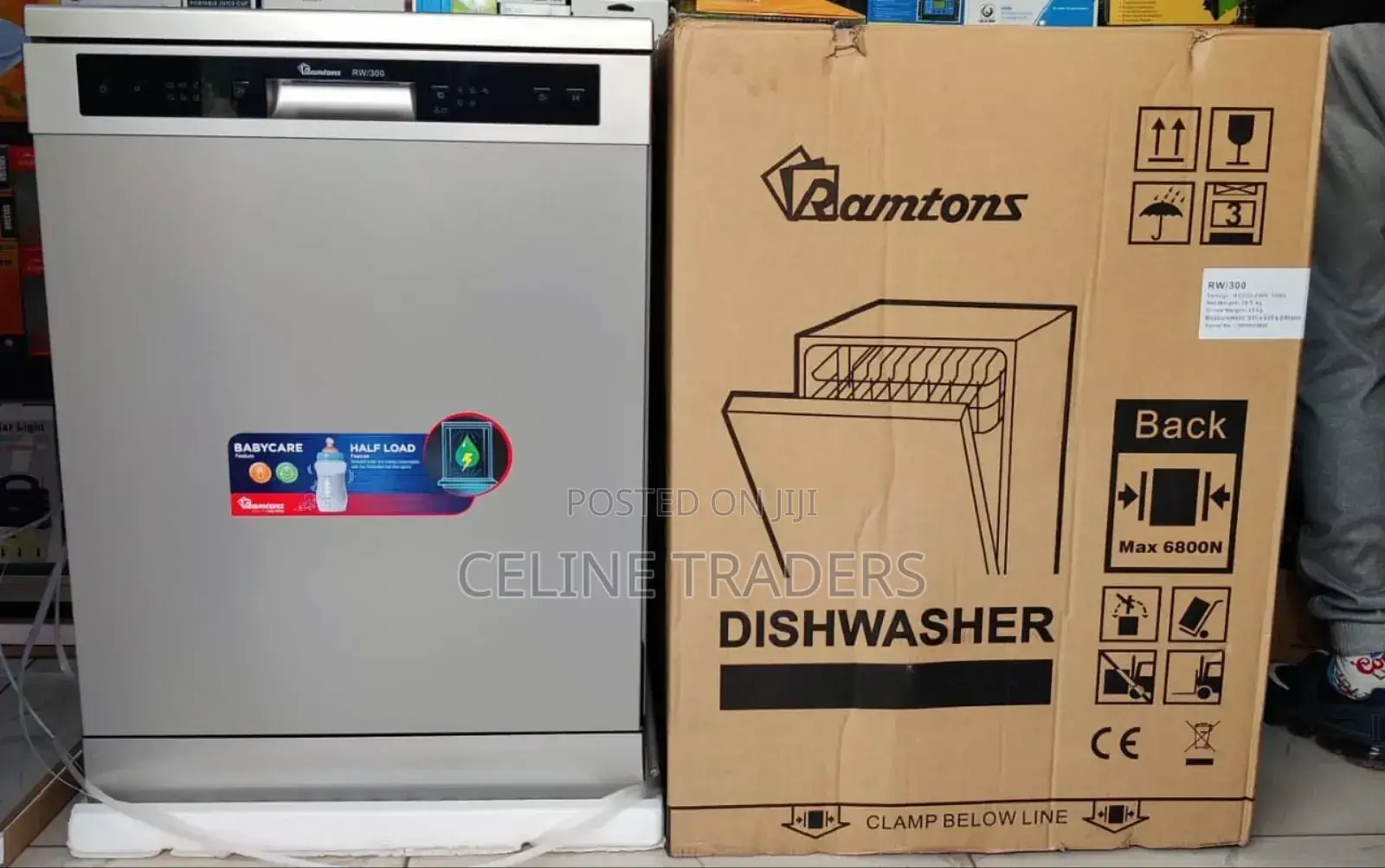 12 Setting Ramtons Rw 300 Dish Washer