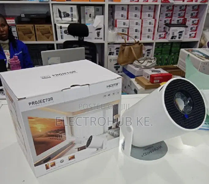 Hy300 Portable Android Projector 720p - Smart Wifi Projector