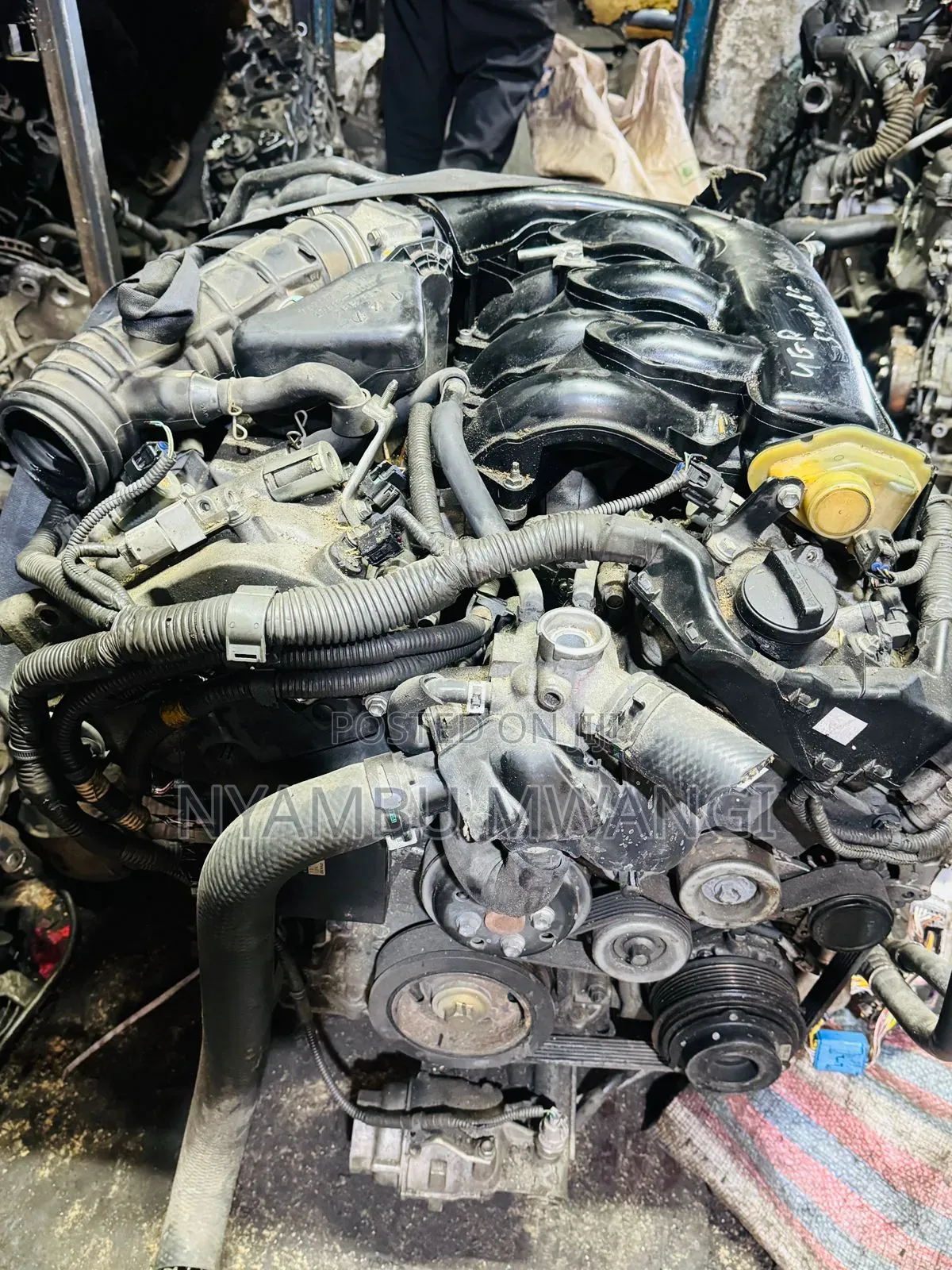 4gr Complete Engine With Gearbox for Crown , Mark X