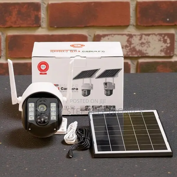 Human Detection 4g PTZ Solar Camera Security With Color Night Vision