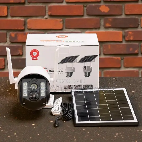 Color Night Vision 4g PTZ Solar Camera Security With Auto Tracking