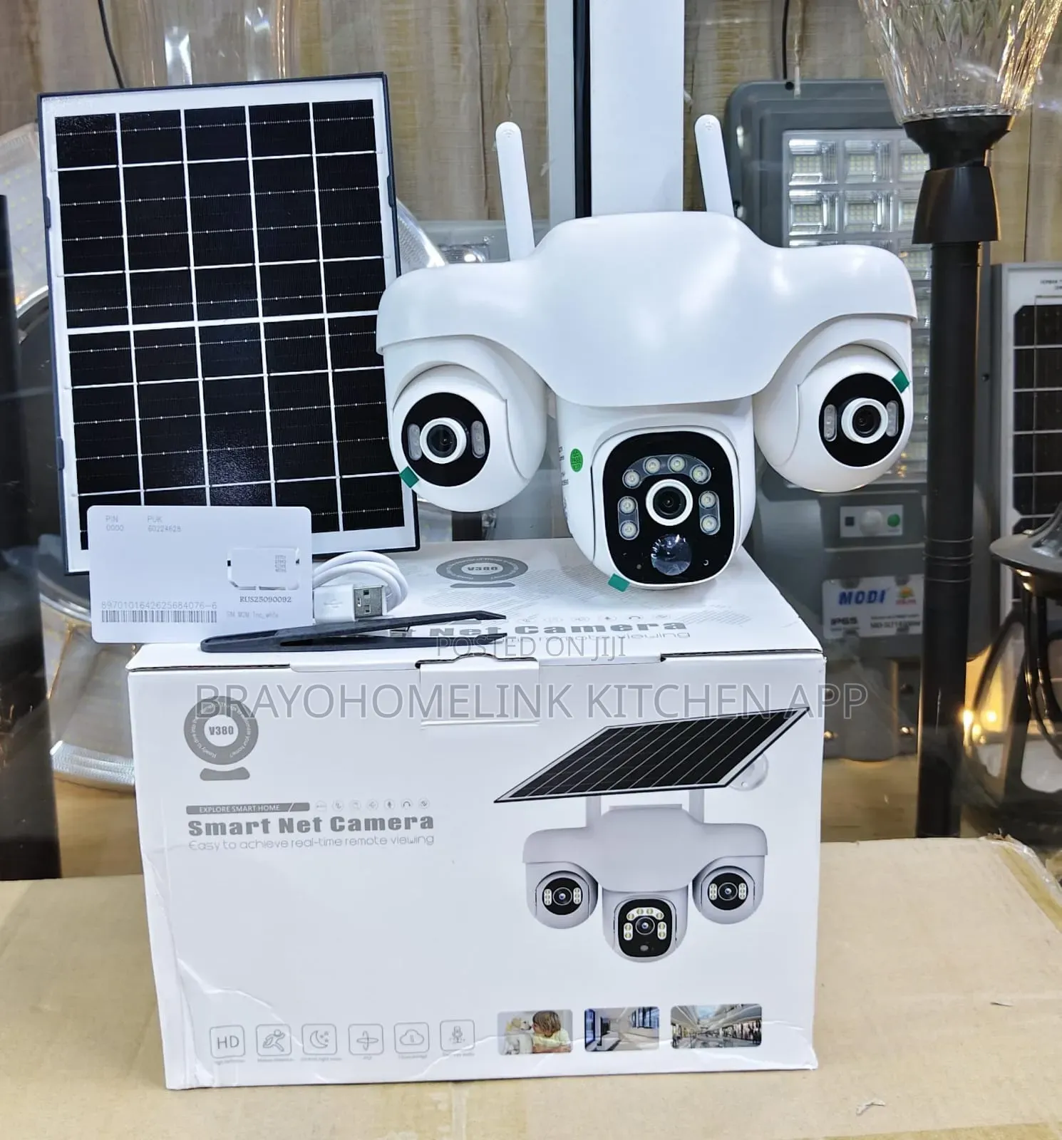 *4g Triple Lens Solar PTZ Camera* =