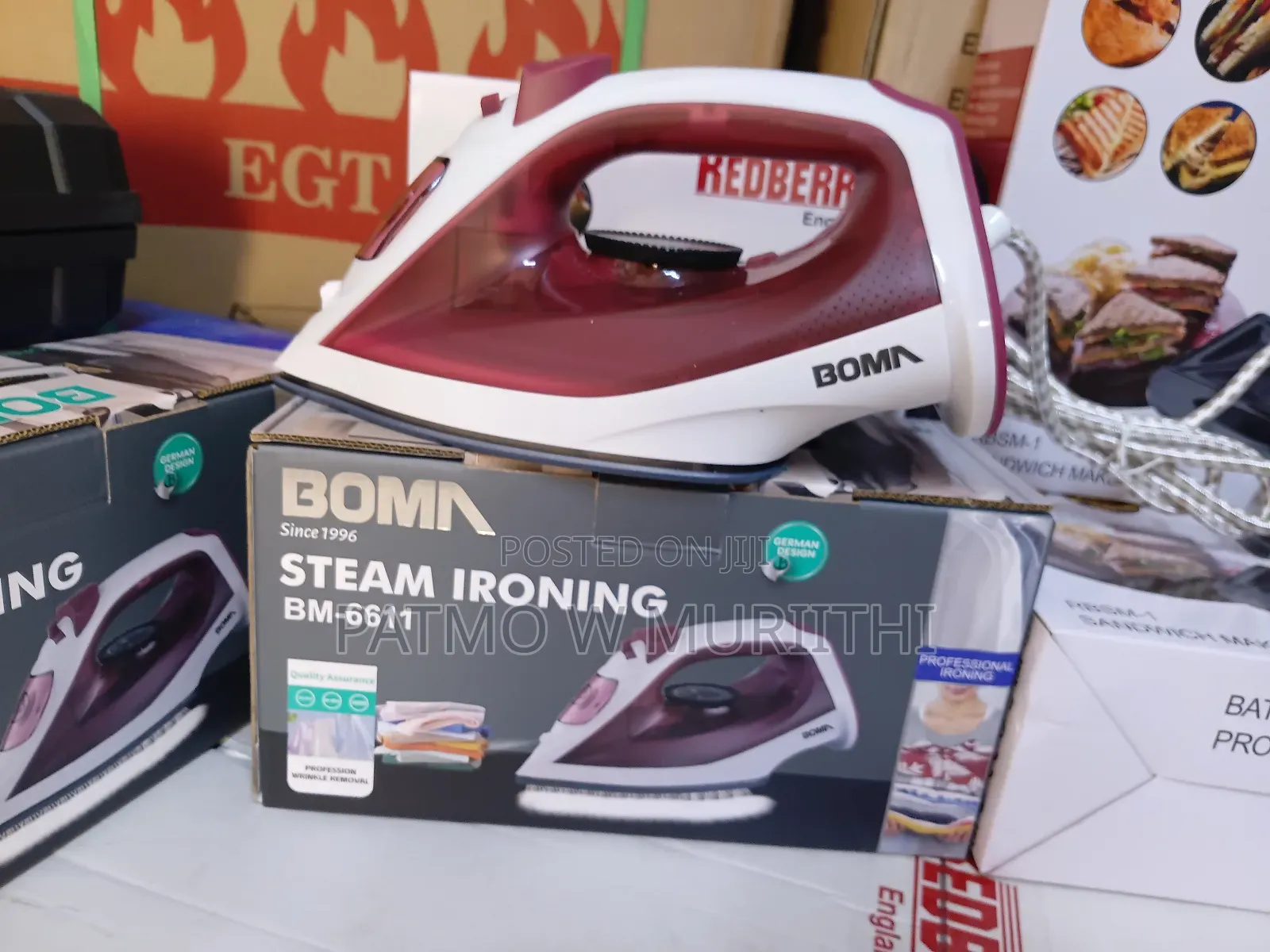 Boma Quality Iron Box