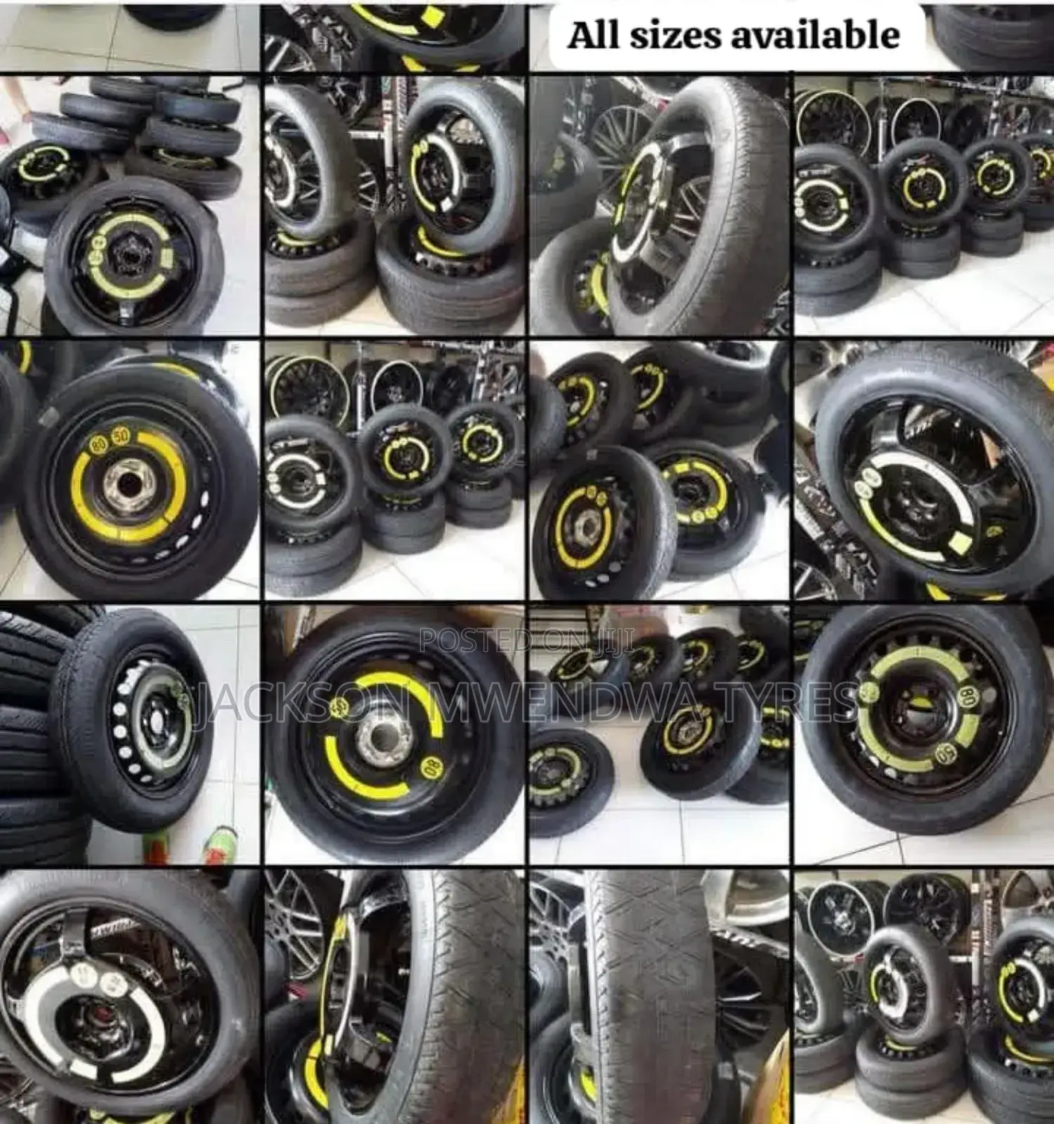 Spare Tire (All Size Available)