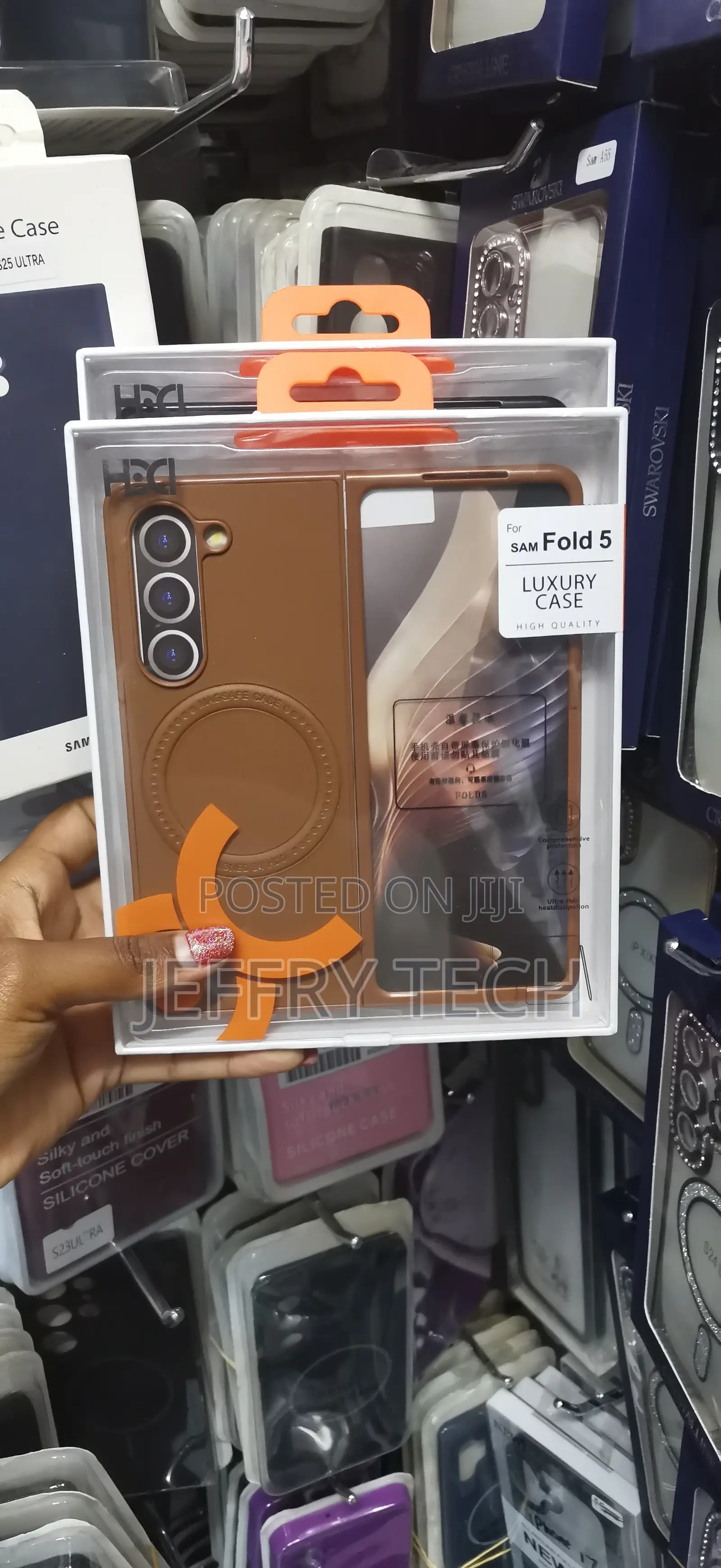 Akavo Hdd Samsung Galaxy Z Fold 5 Case Compatible With Magsafe