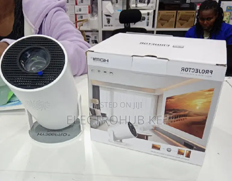 Hy300 Smart Home Theater Projector Android 12 Hy300 Mini