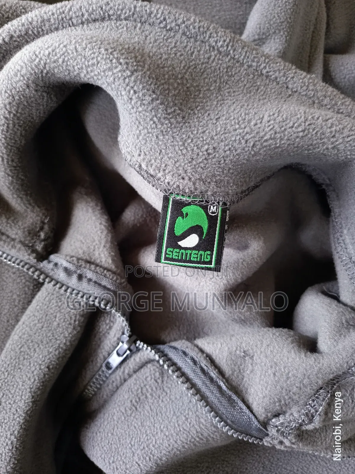 Plain School Fleece Sweater