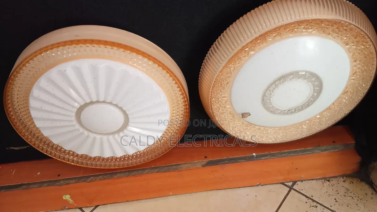 Small Full Moon Modern Flush-Mount Led Ceiling Light Fixture