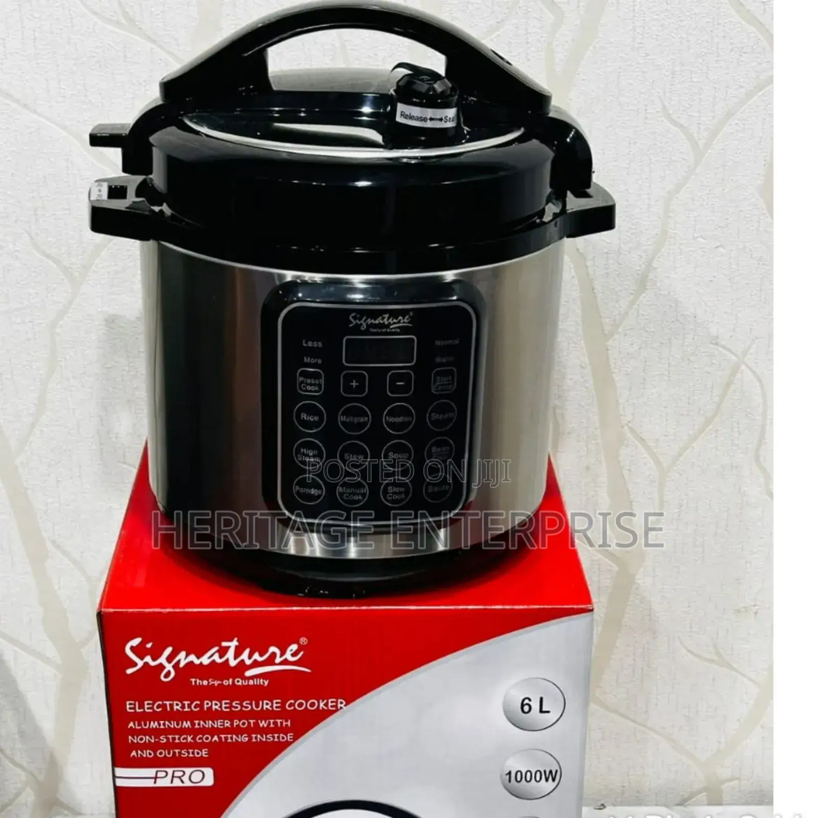 Signature Electric Pressure Cooker
6l