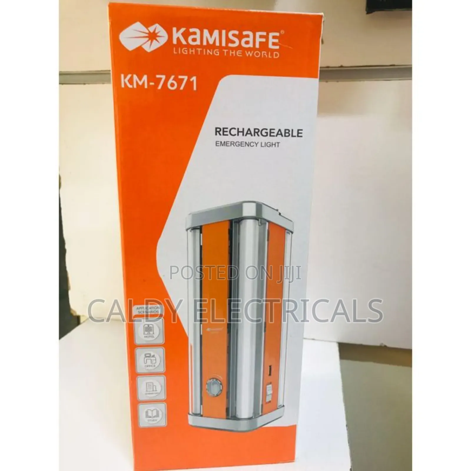 Modern Kamisafe Km-7671 Rechargeable Emergency Light J4d