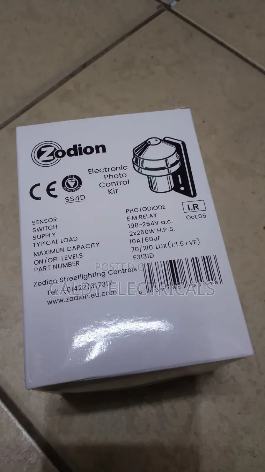 Zodion Ss4d Electronic Photocell Control Kit