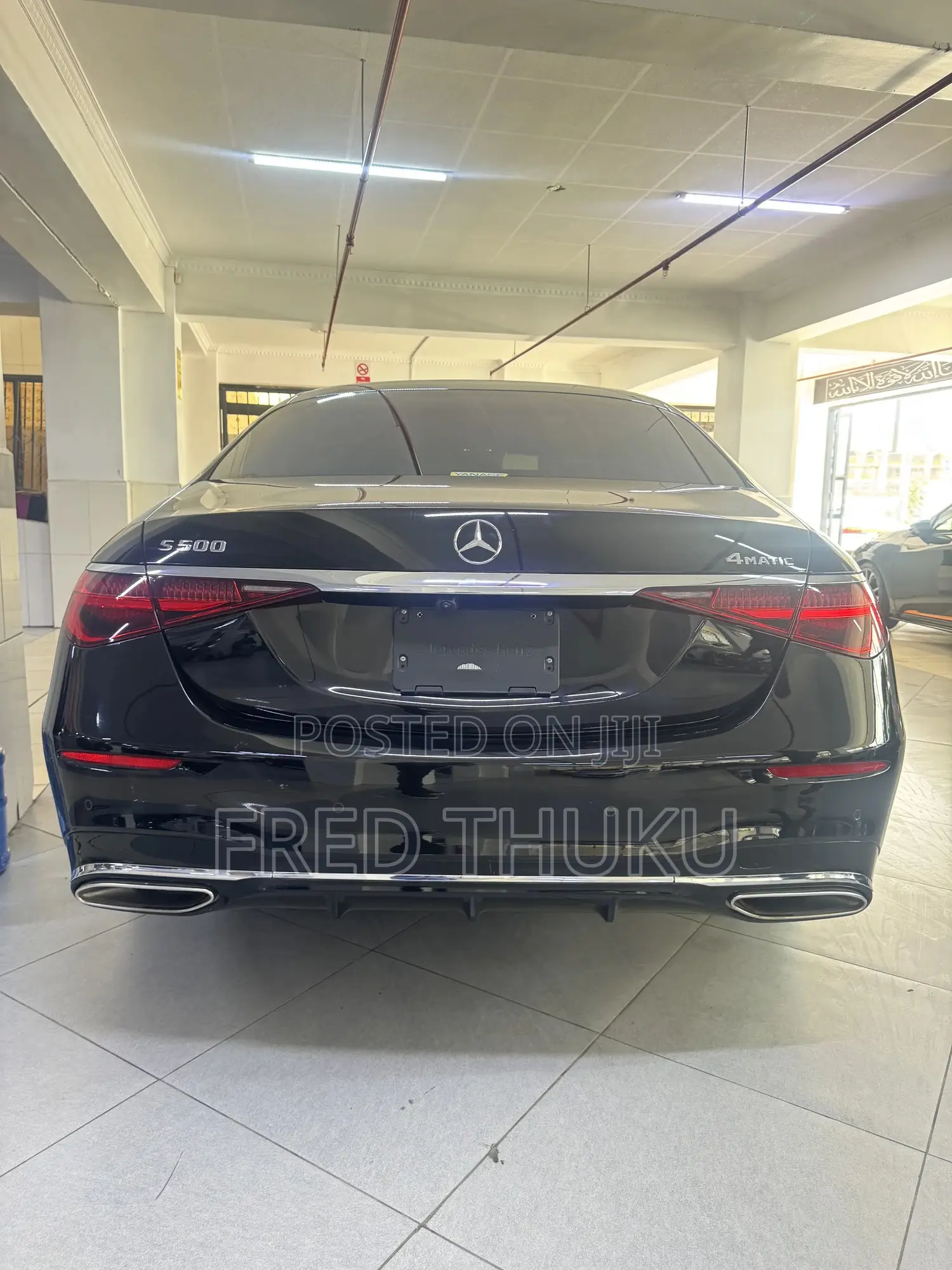 Mercedes-Benz S-Class S 500 4MATIC 2021 Black