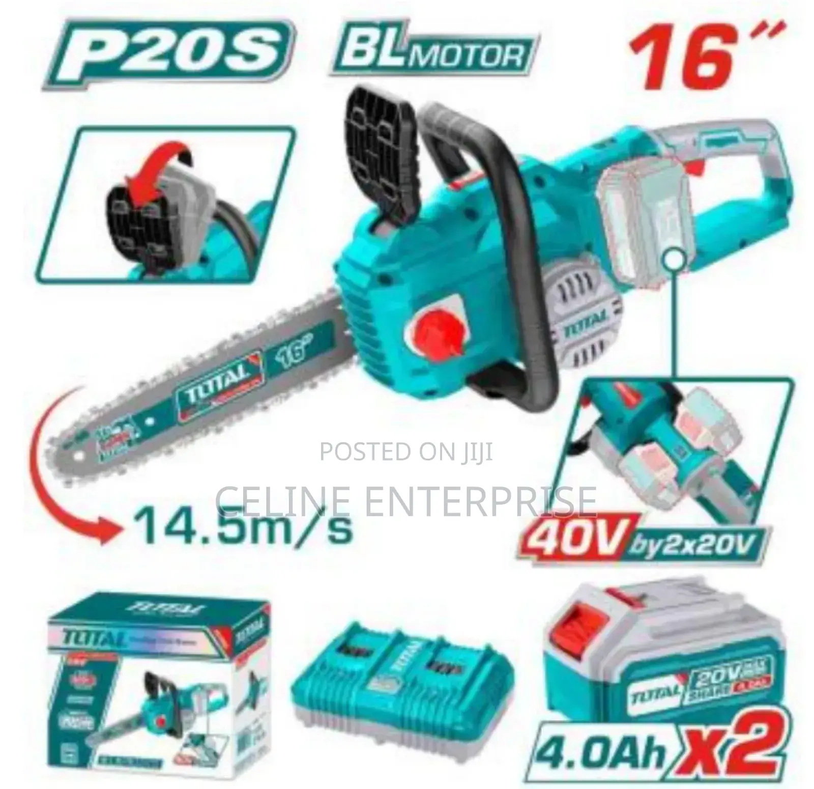 Lithium-Ion Chain 
Saw