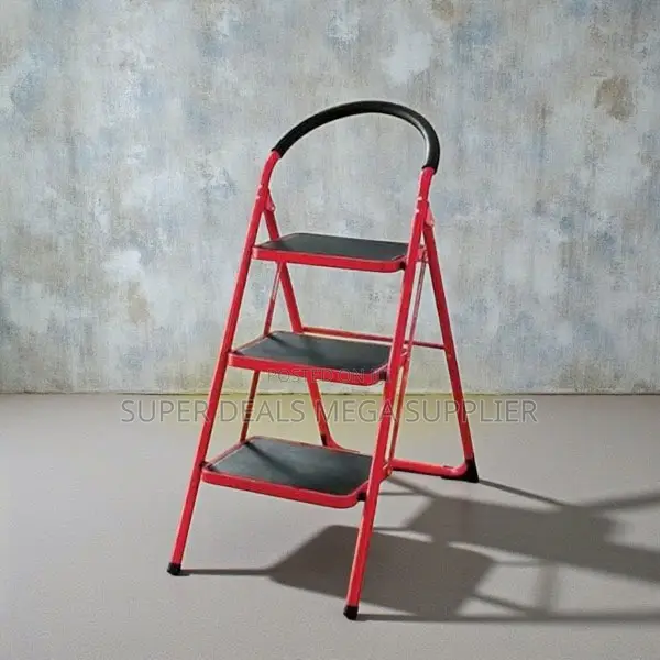 Portable Aluminum High Durability Domestic 3 Step Ladder Stepladder