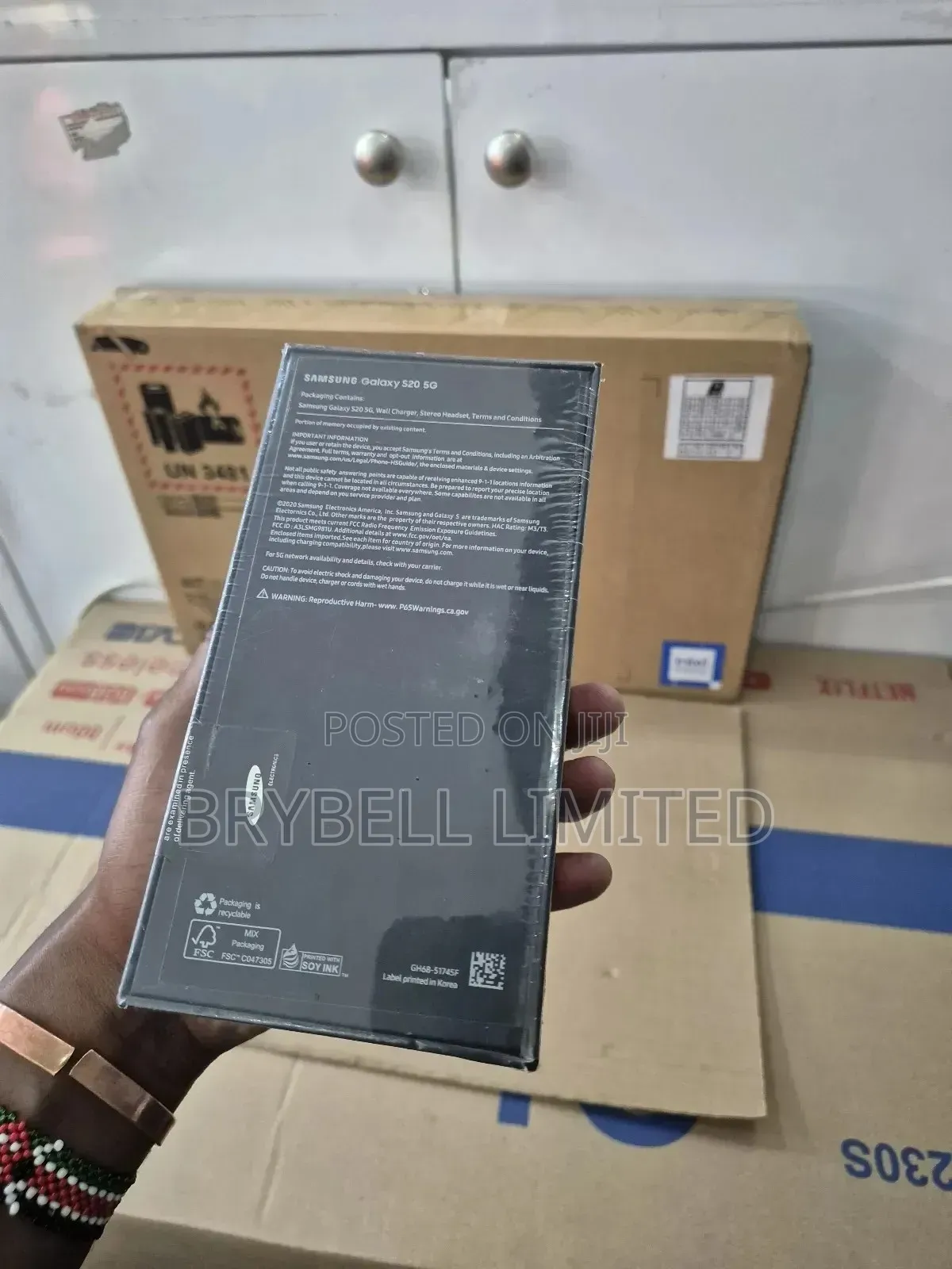 New Samsung Galaxy S20 5G Uw 128 GB Blue