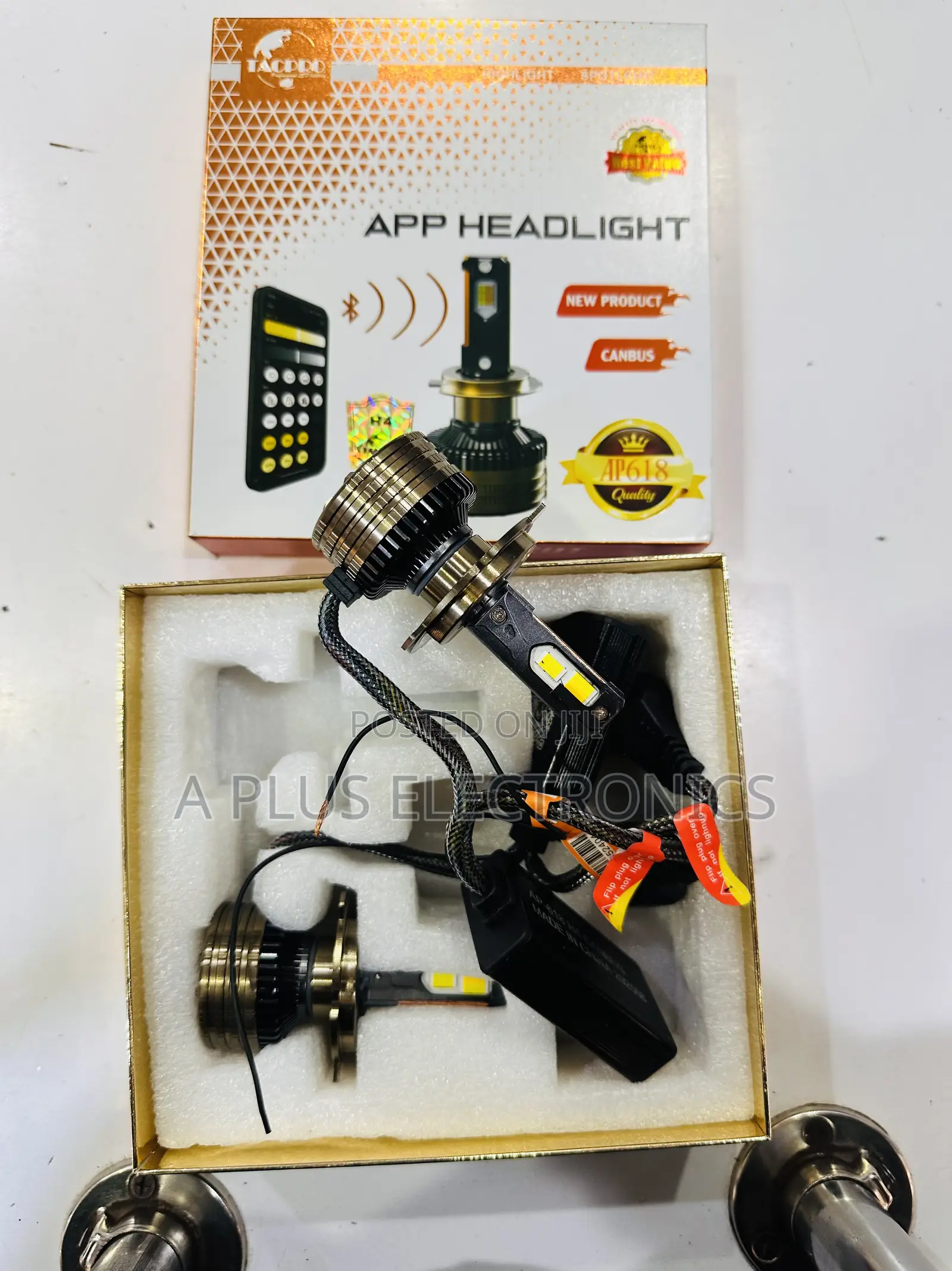 H4 Headlights With a Mobile App for Changing Colours –Modern Headlamps