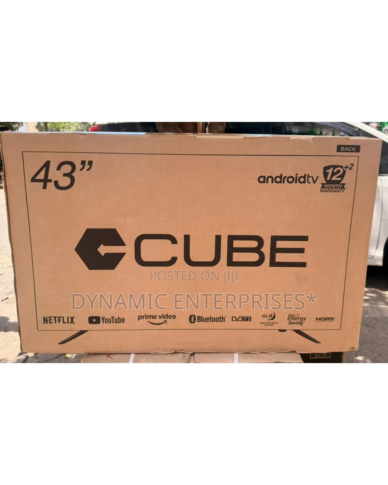 Cube 43" Smart Android Tv