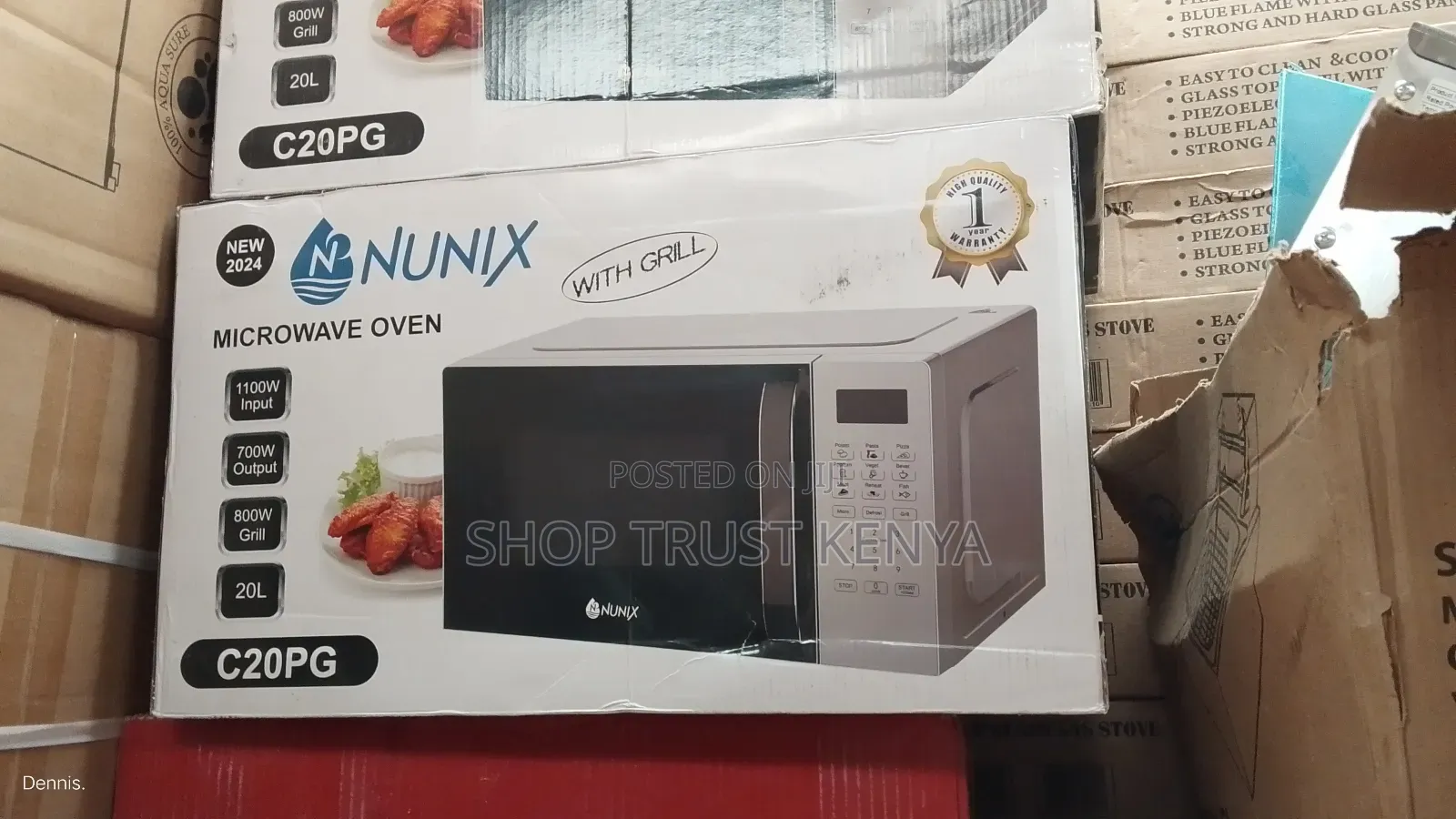 Nunix Microwave 20l With Grill