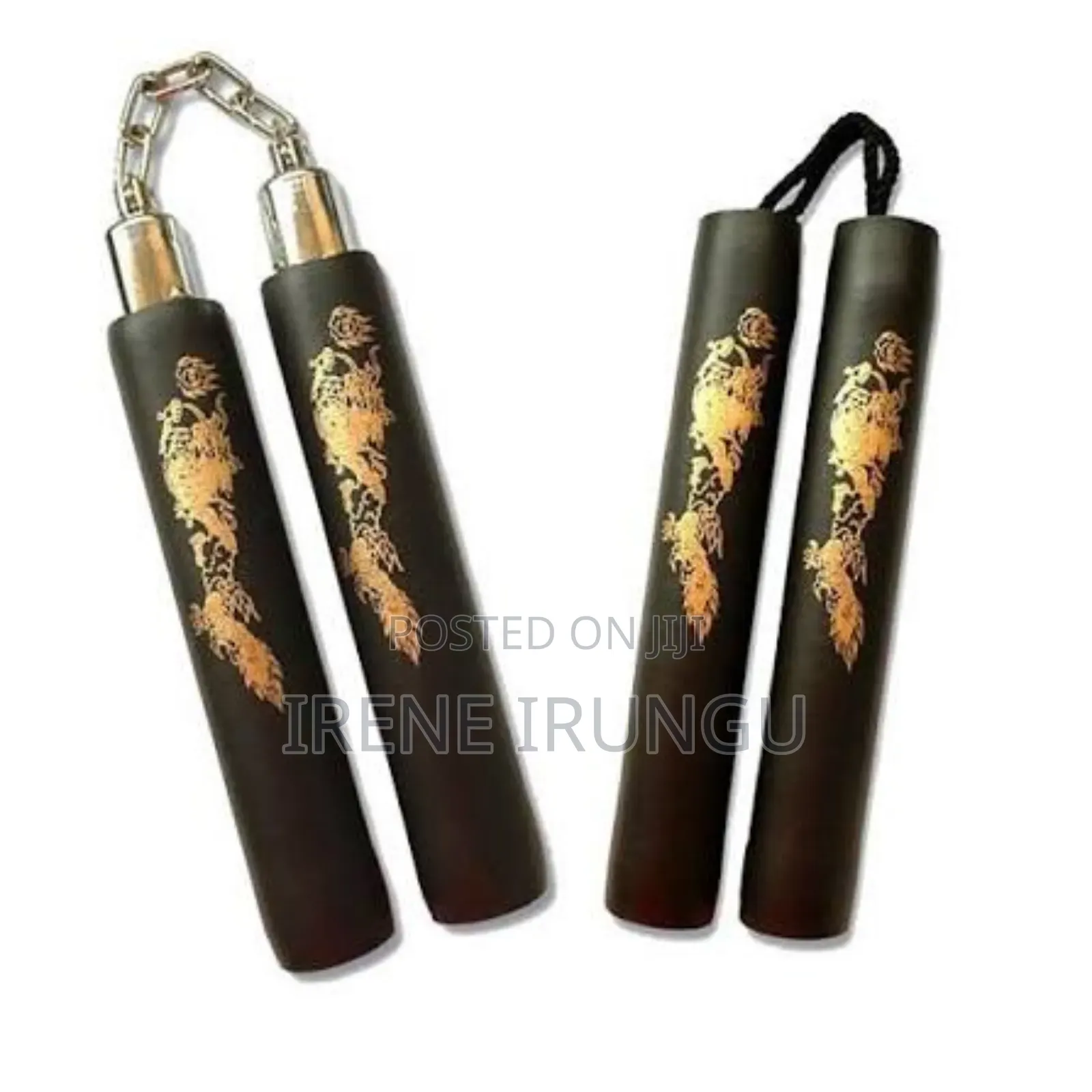 Black Nunchuks Sticks Available