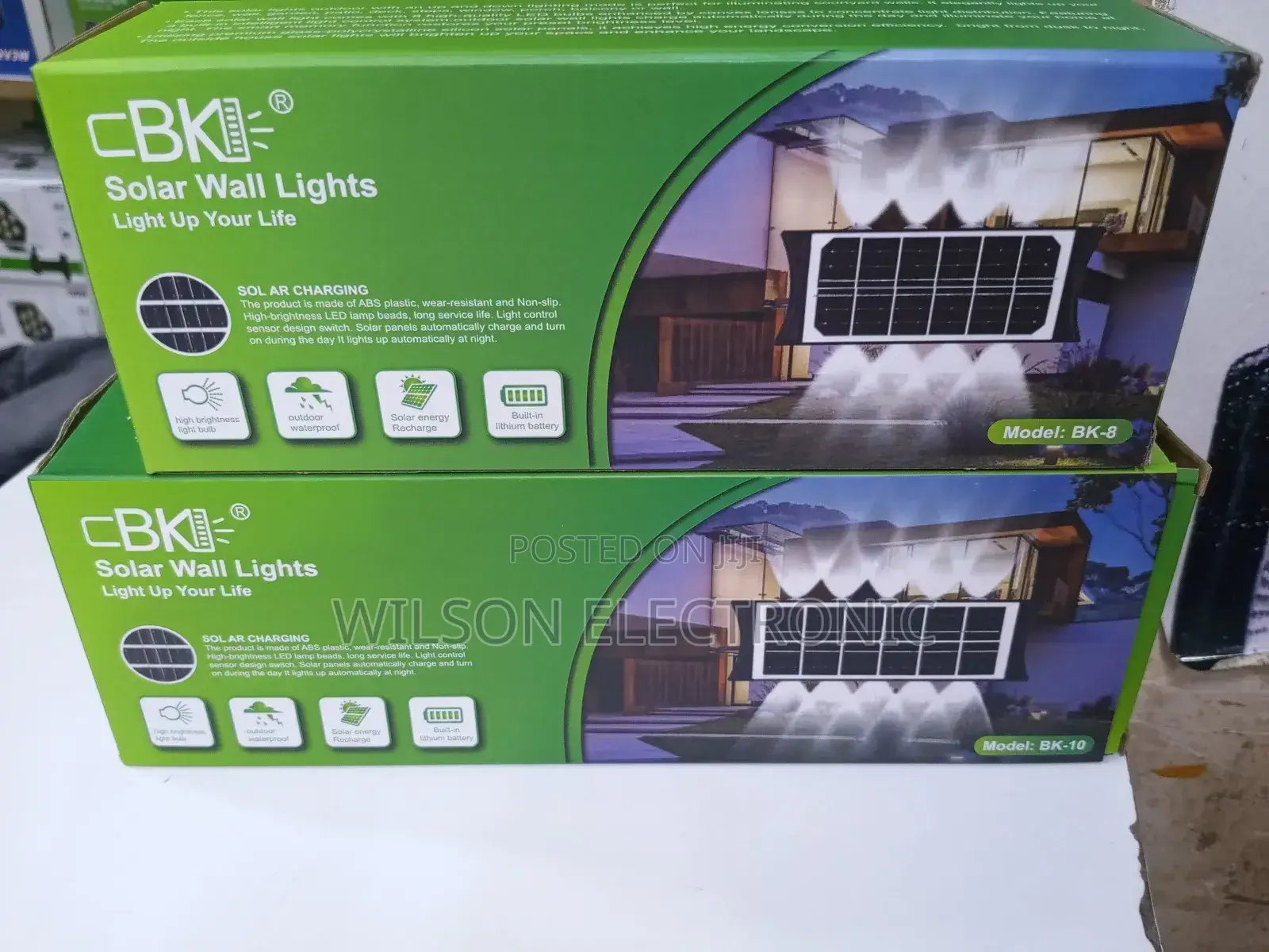 Solar Outdoor Decorations Wall Light.