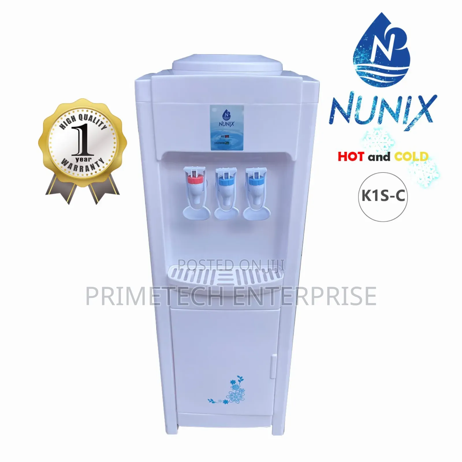 Nunix Free Standing Three Taps Water Dispenser