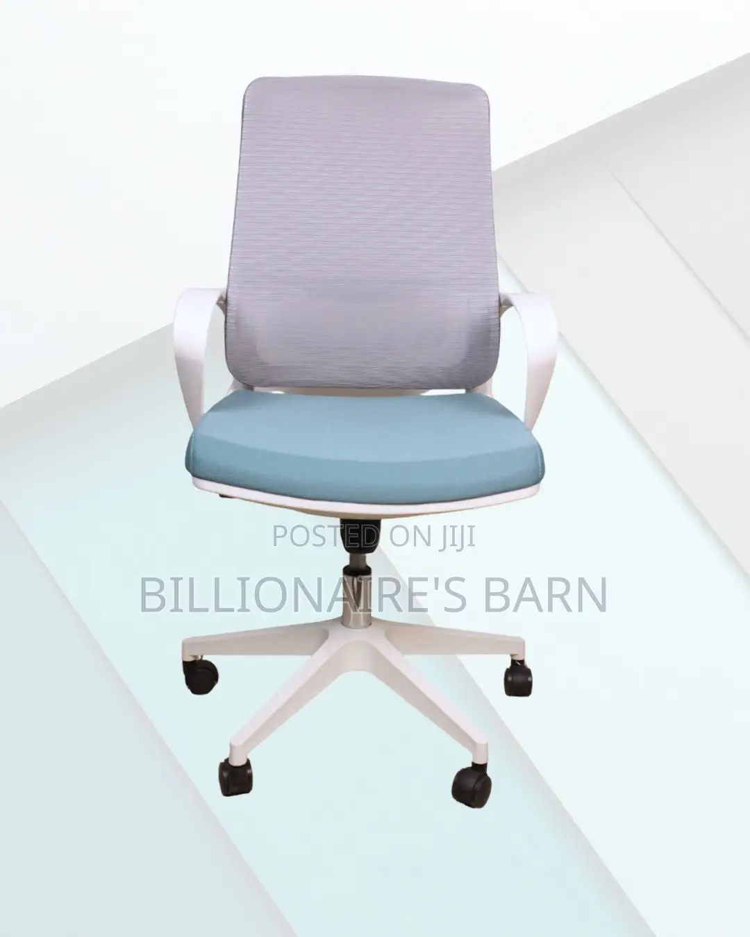 Breathable Mesh Office Chair — Clean Look, Cool Mesh Backrest