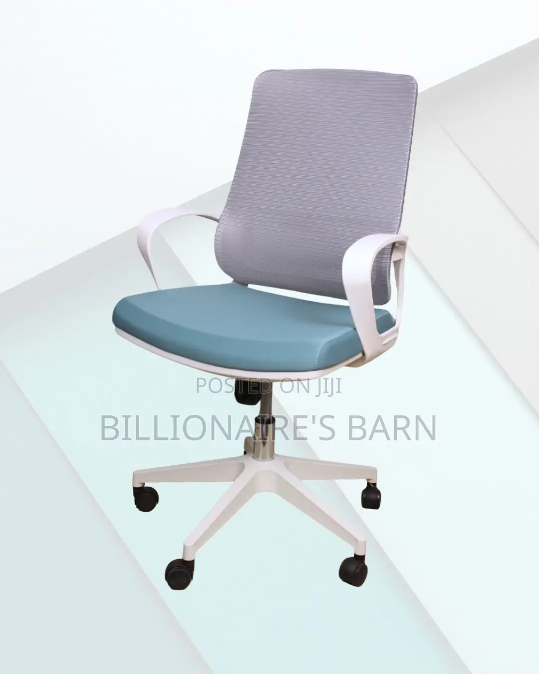 Breathable Mesh Office Chair — Clean Look, Cool Mesh Backrest