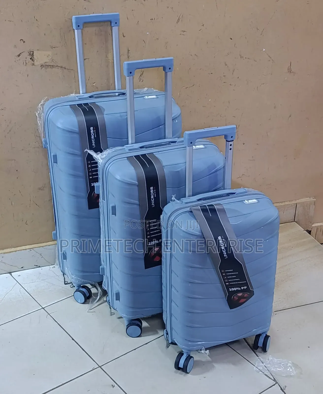 3pcs Wheeled Unbreakable Suitcases