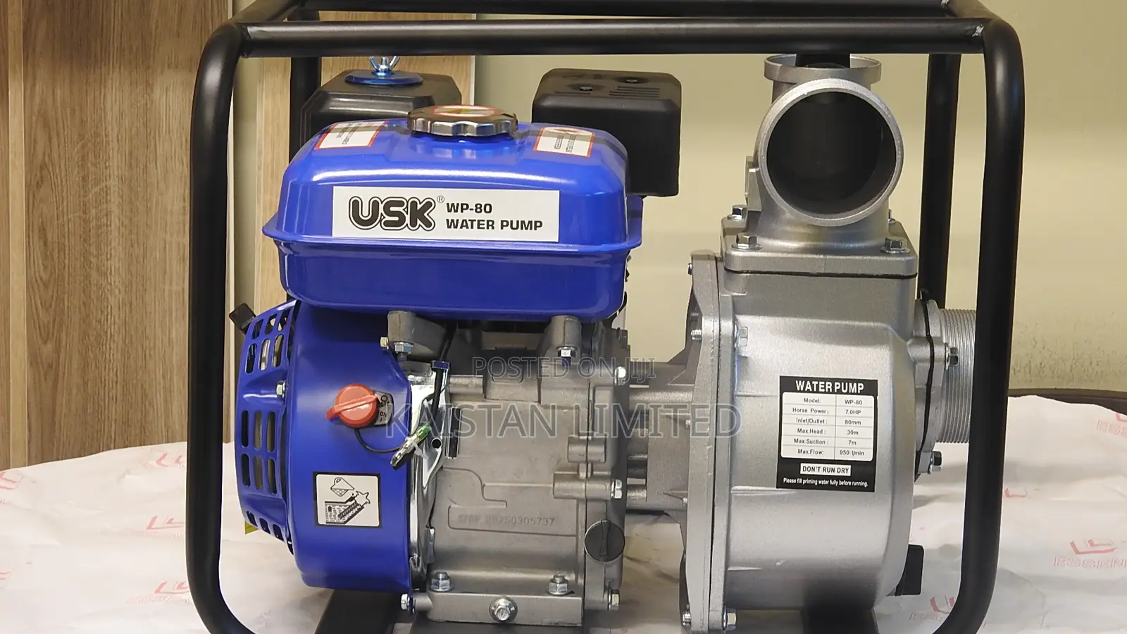 Usk Water Pump 7hp /Wp-80 3-inch Water Pump