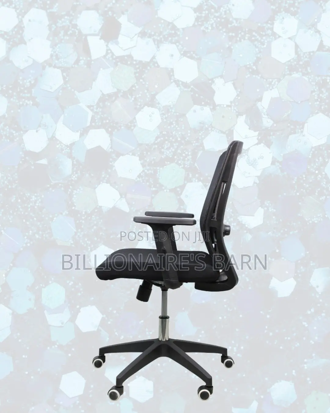 Mid-Back Office Chair • Executive Finish, Durable Nylon Base