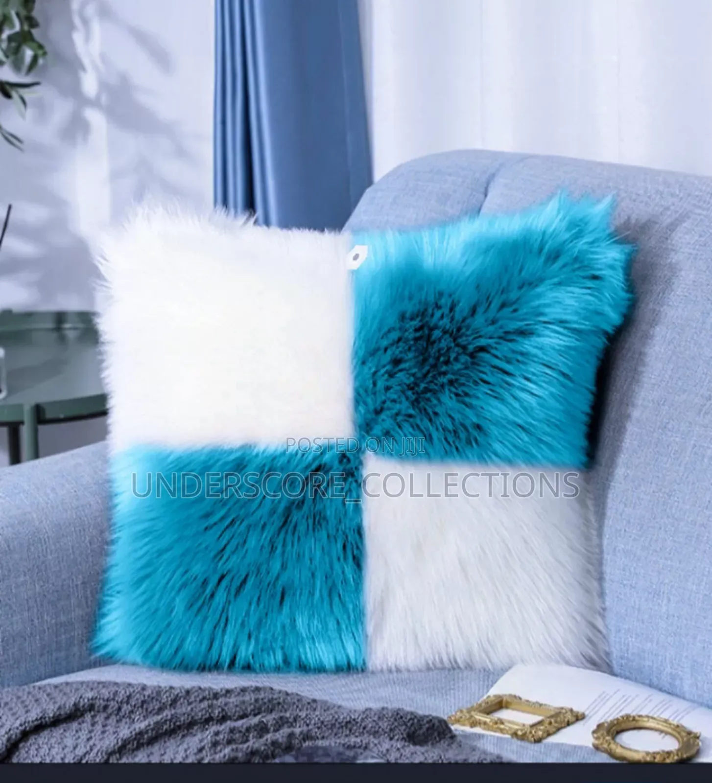Throw Faux Fur Pillow Cases